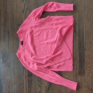 J. CREW collection Italian cashmere hot pink sweater